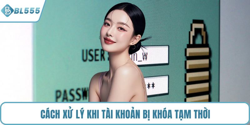 Cách xử lý khi tài khoản bị khóa tạm thời
