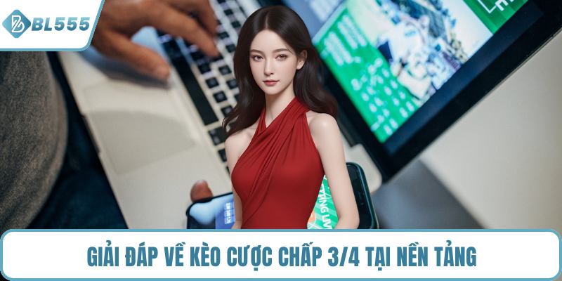 Giải đáp về kèo cược chấp 3/4 tại nền tảng